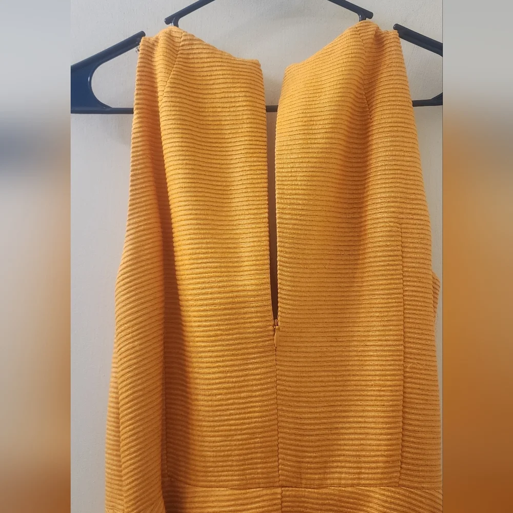 Akris Punto Vintage‎ Orange Two-Piece Dress Set, Size 8, Mulberry Silk.